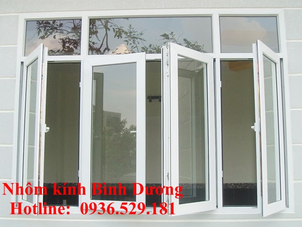 Cửa sổ nhôm kính bình dương 