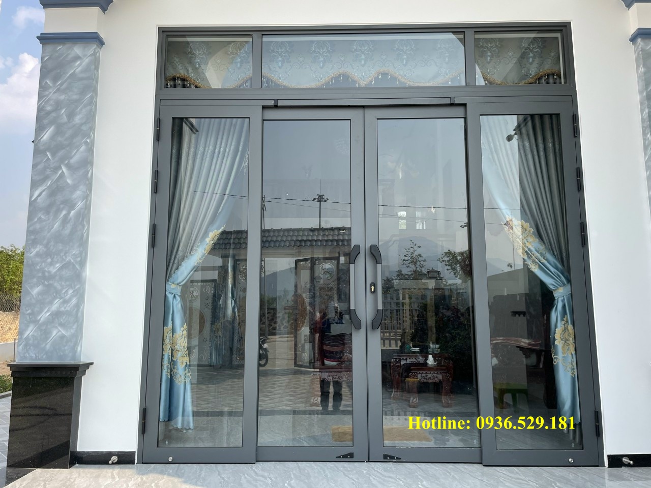 báo giá cửa trước quay