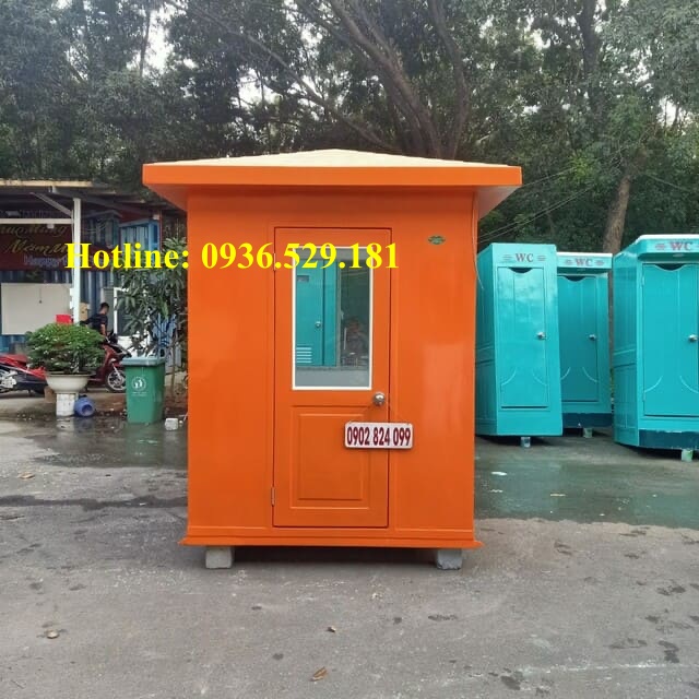 bốt gác bảo vệ giá rẻ composite 