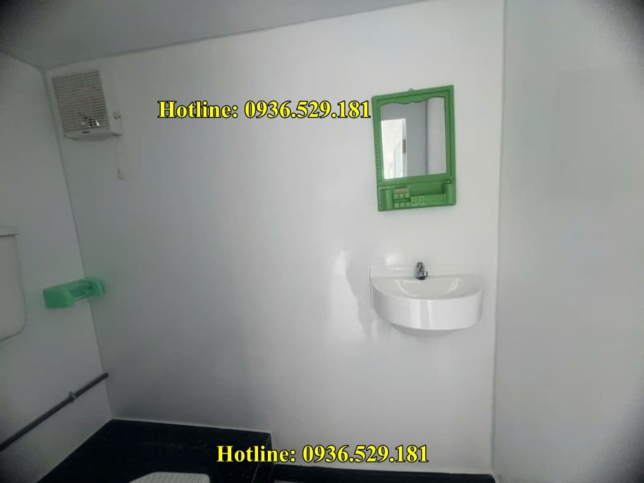 chốt gác kèm nhà vệ sinh 
