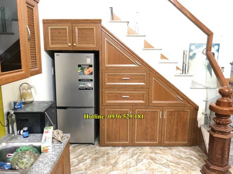 tủ g62m cầu thnag nhôm kính