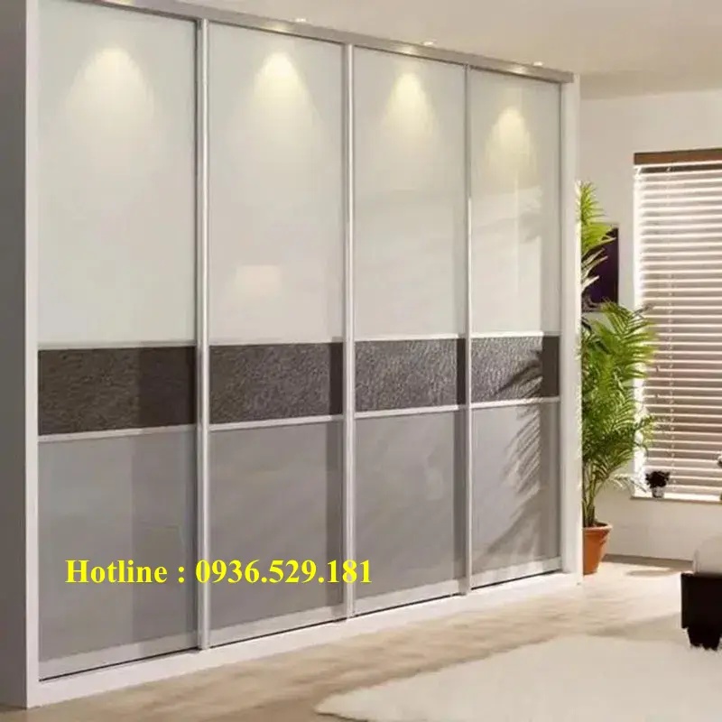 tủ nhôm kính âm tường giá rẻ