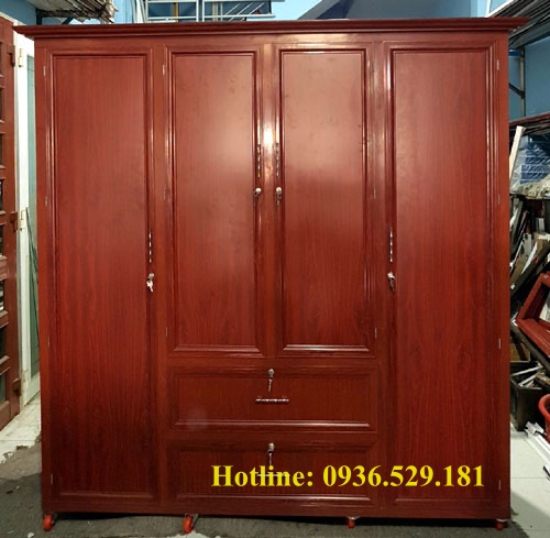 tủ quần áo nhôm kính